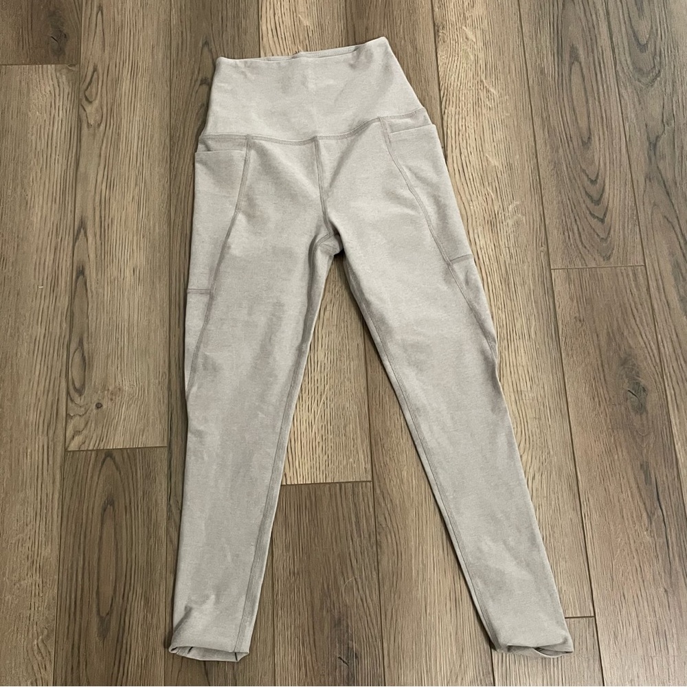 Beyond‎ Yoga High Rise Taupe Leggings Women’s Size Small Petite